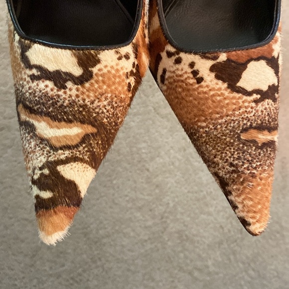 ALDO CALF HAIR STILETTO HEELS - Picture 4 of 14